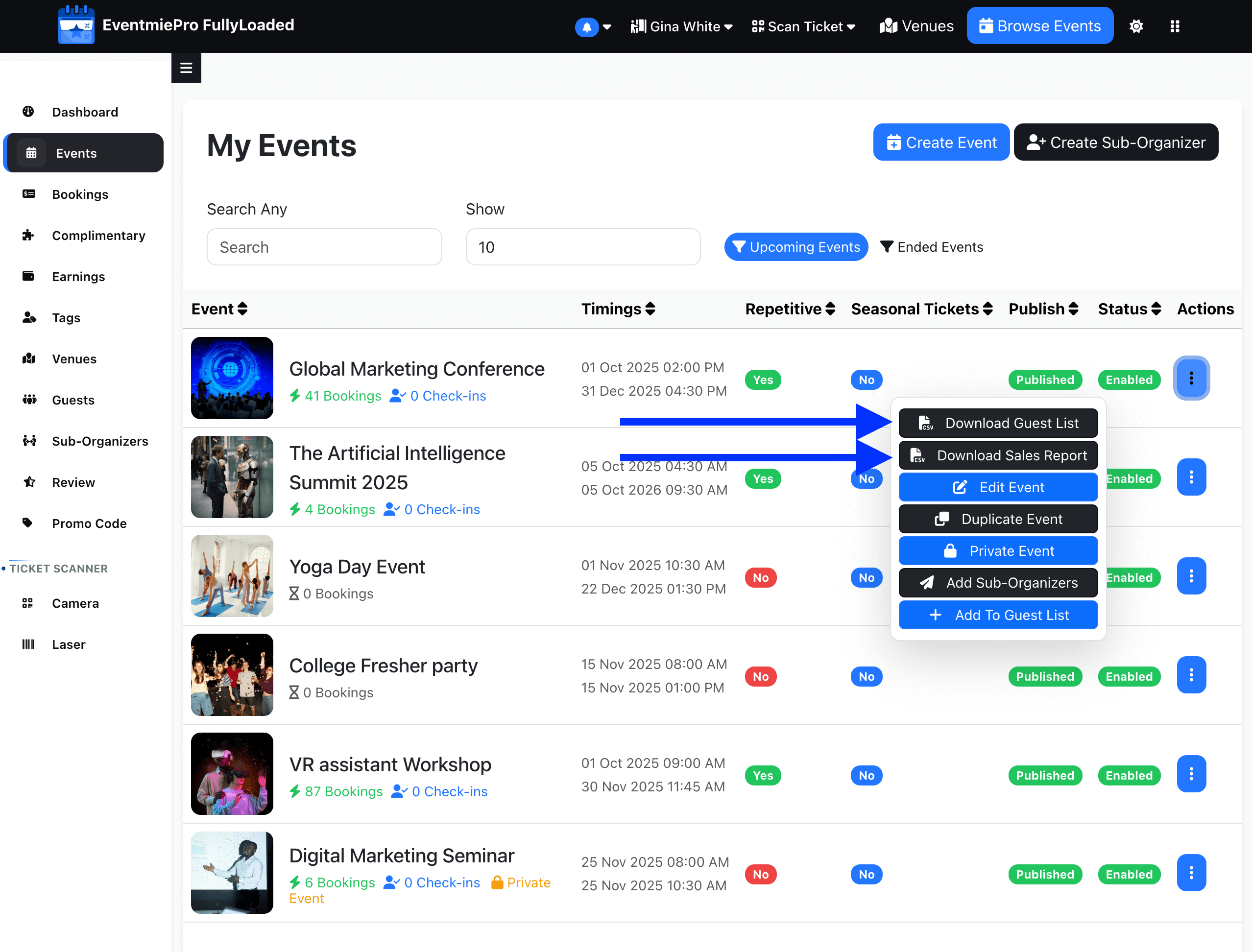 export-sales-reports